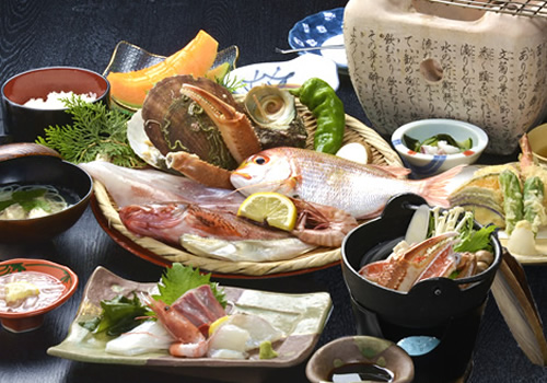 磯の炭火焼会席プラン
